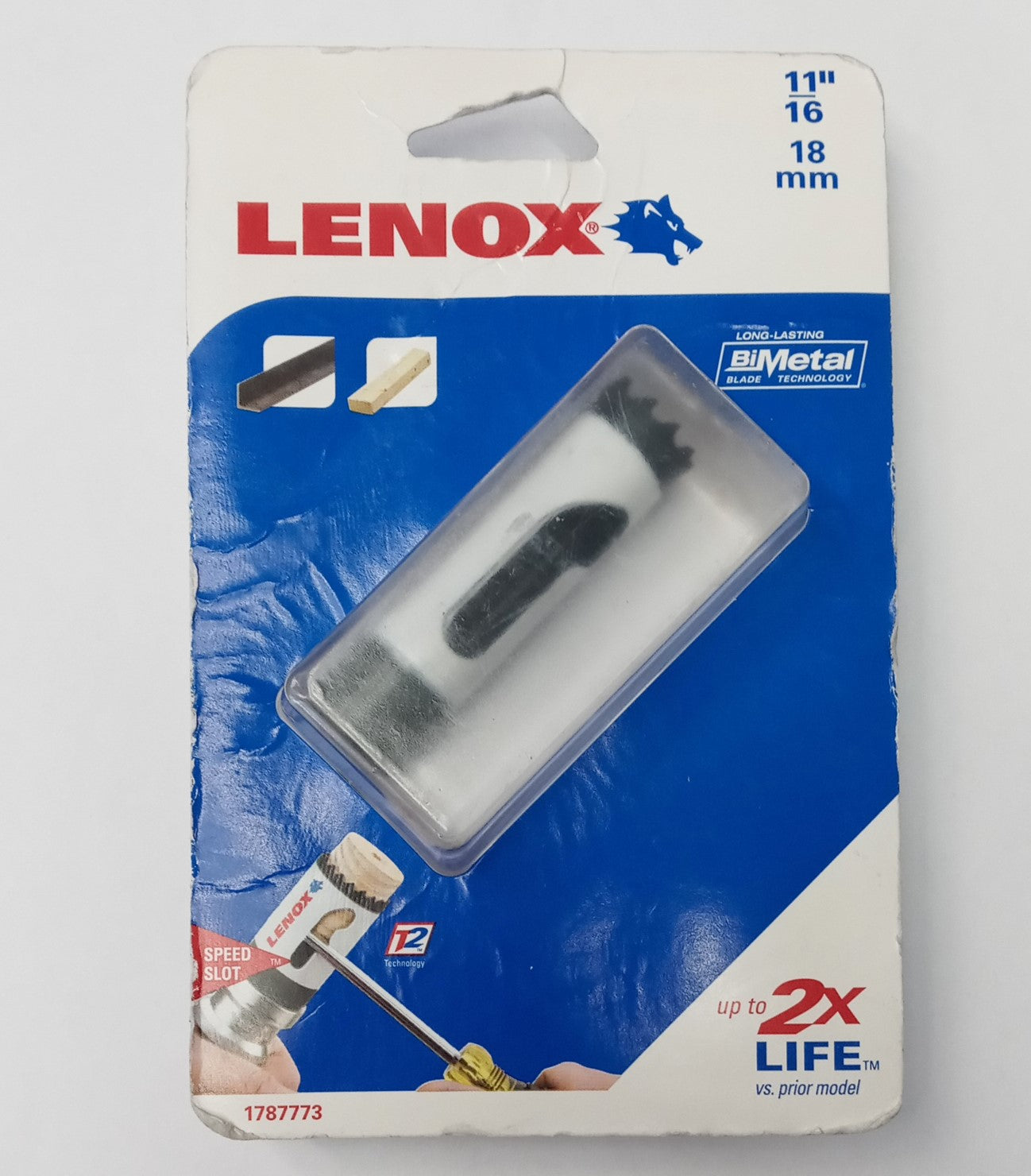 Lenox 1787773 Bi-Metal Hole Saw 11/16" USA