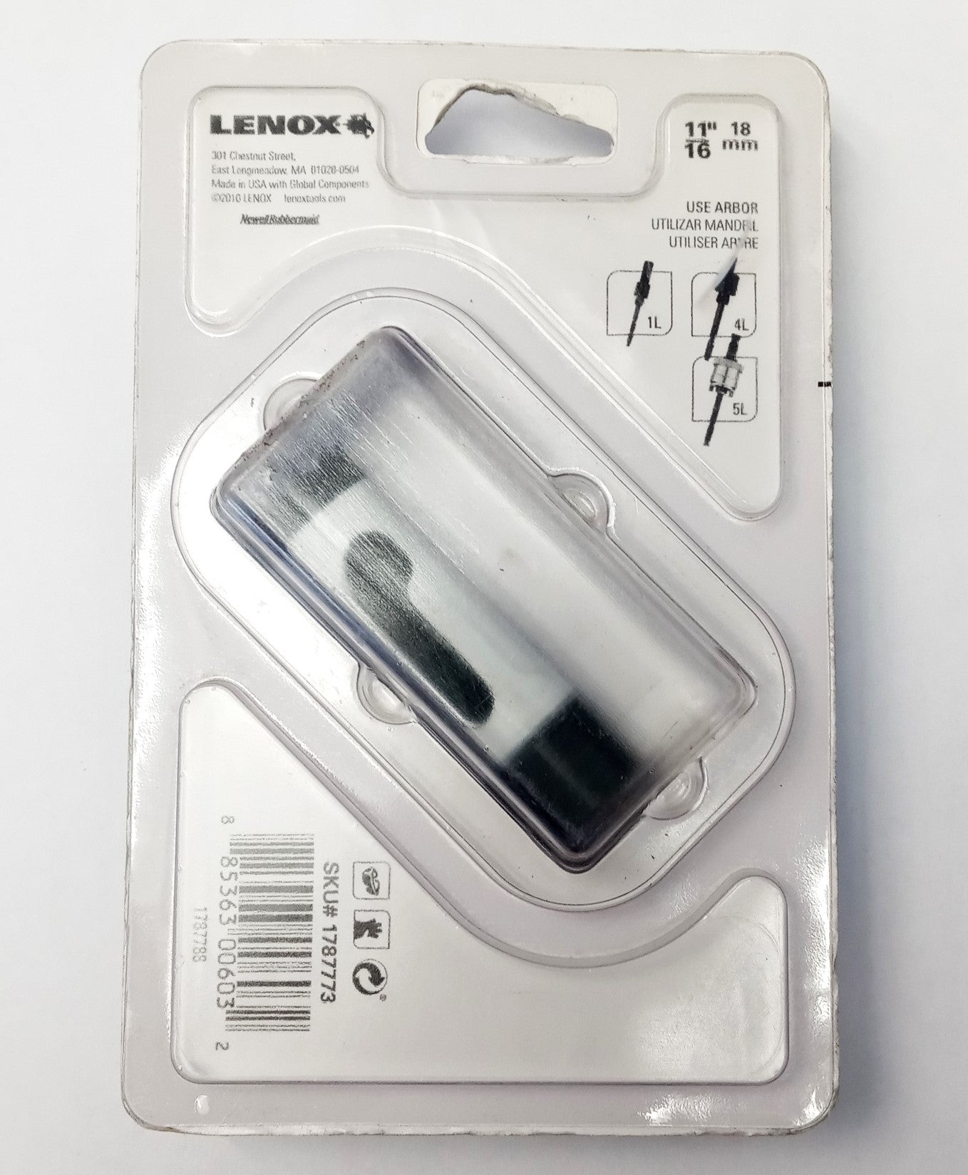 Lenox 1787773 Bi-Metal Hole Saw 11/16" USA