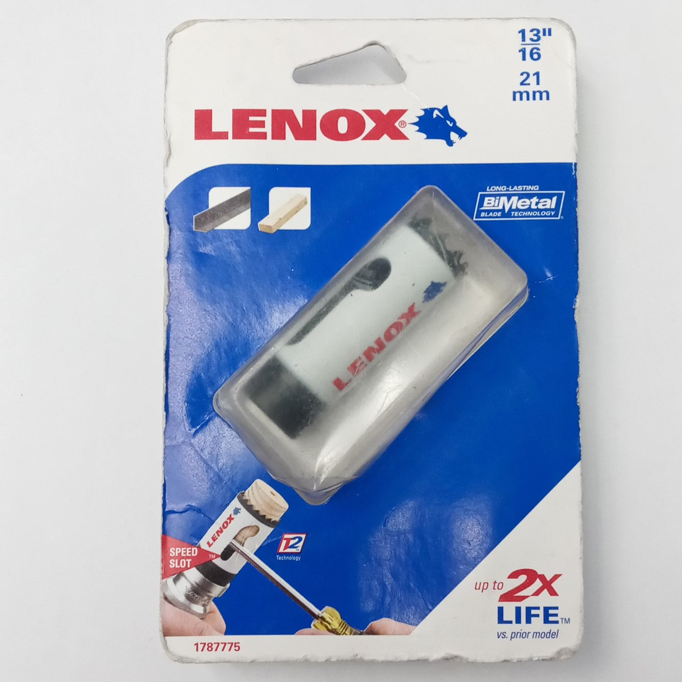 Lenox 1787775 Bi-Metal Hole Saw 13/16" USA