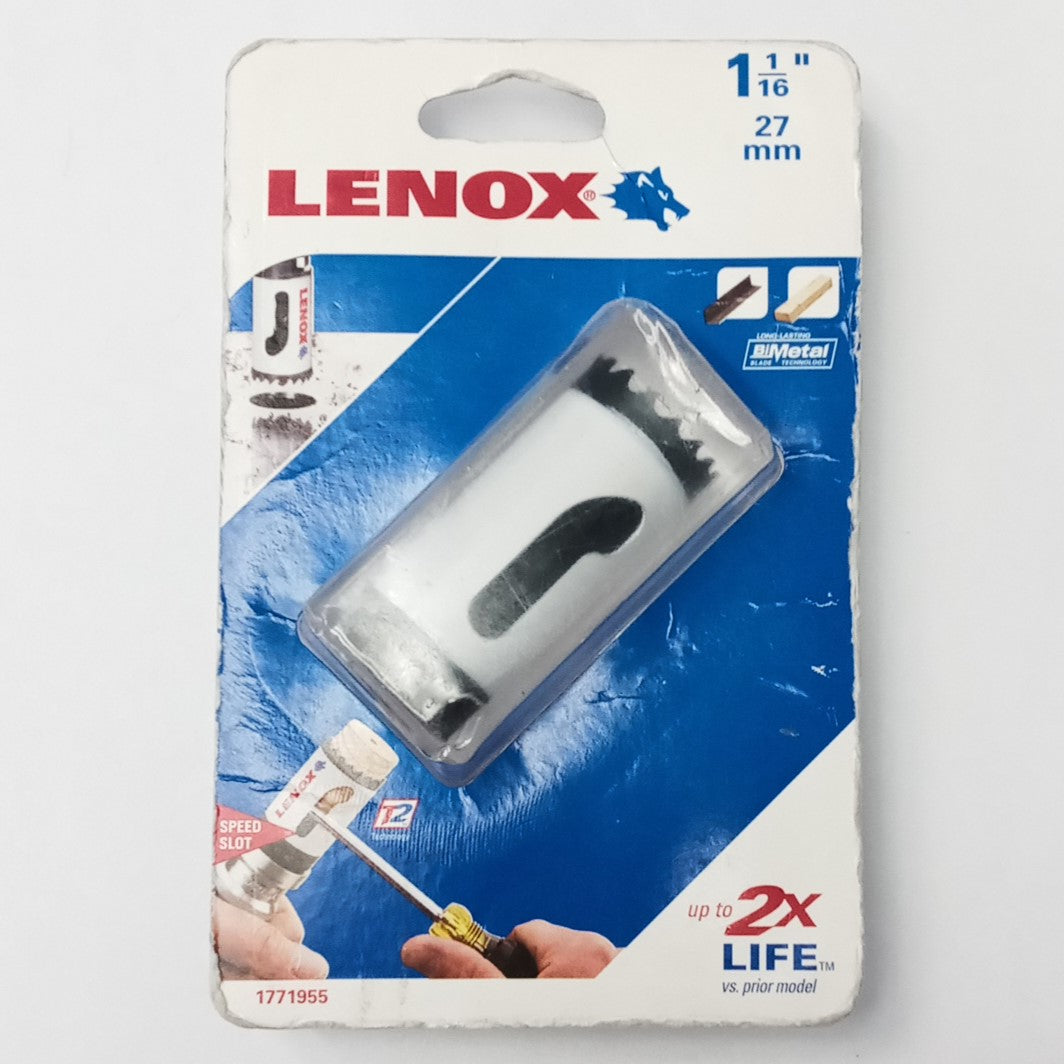 Lenox 1771955 Bi-Metal Hole Saw 1-1/16" USA