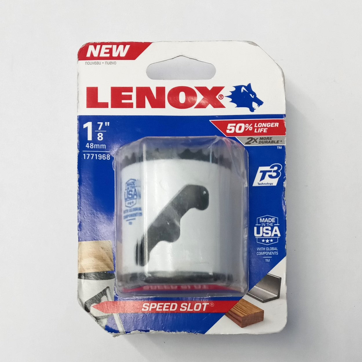 Lenox 1771968 Bi-Metal Hole Saw 1-7/8" USA