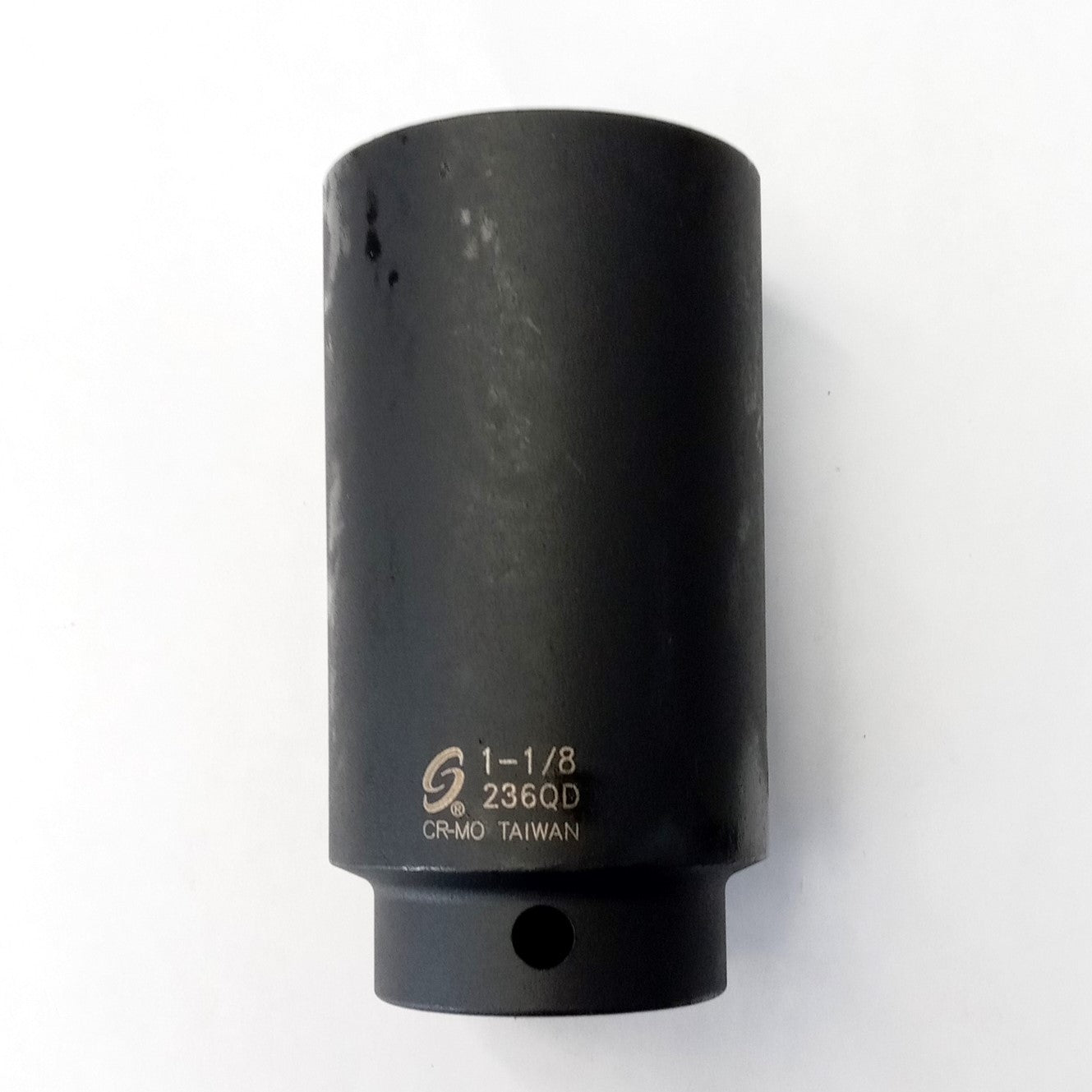 SUNEX TOOLS 236QD 1/2" Drive 1-1/8" Deep Impact Socket 8 Point