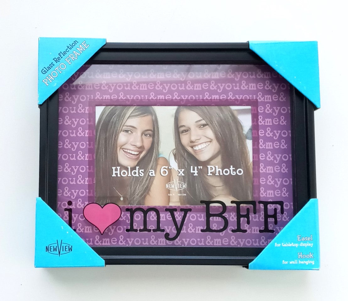 NewView K584-47 I Love my BBF Photo Frame 6" x 4"