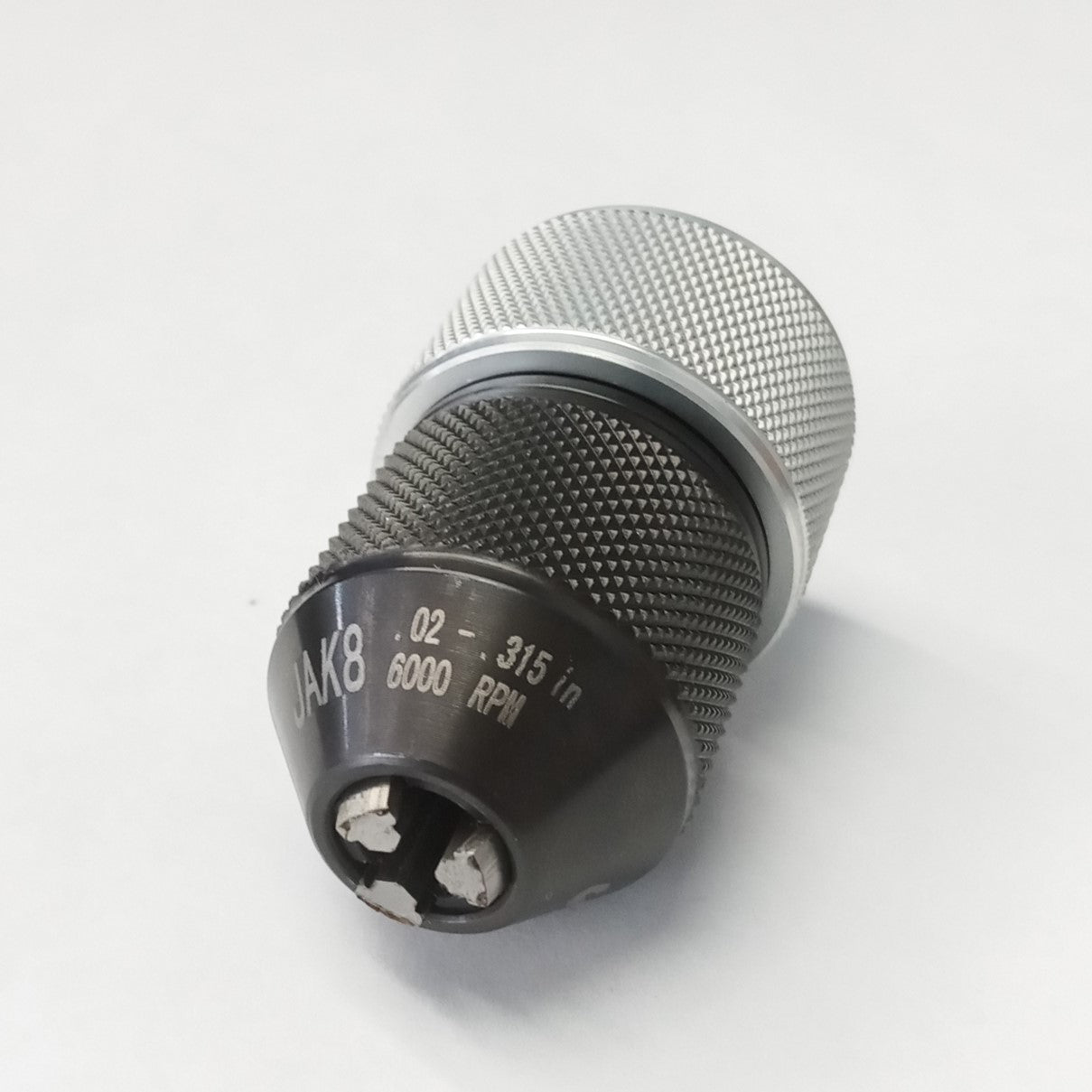 Jacobs 033633 JAK8 CAP. 0.5-8mm Pneumatic Keyless Drill Chuck 3/8" Mount