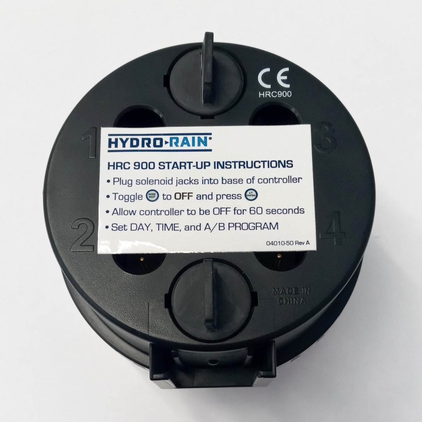 Hydro Rain HRC900 4 Station Battery Powered Sprinkler Controller (no solenoid)