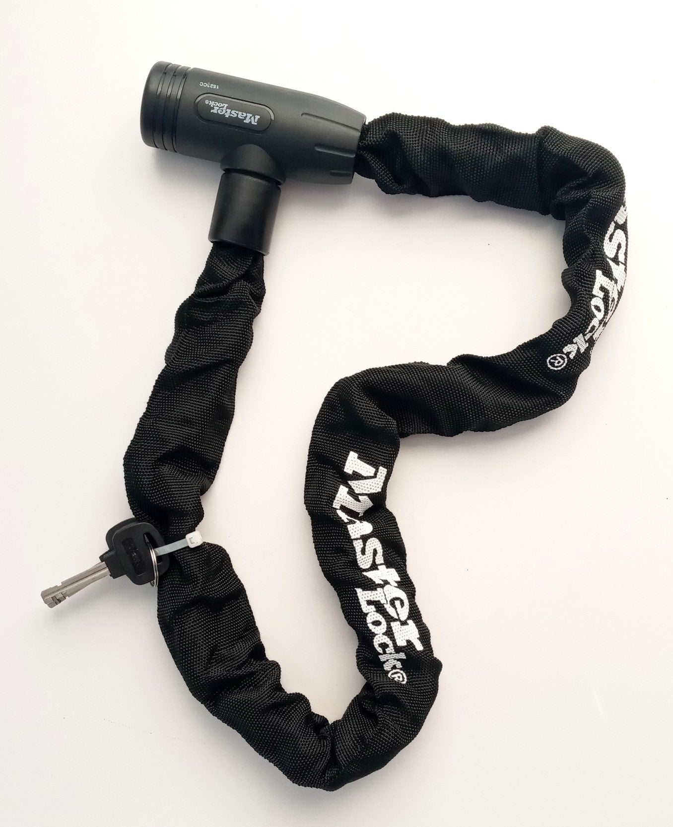 Master Lock 8391BLKEC Hardened Steel Keyed Bike Chain Lock 3ft