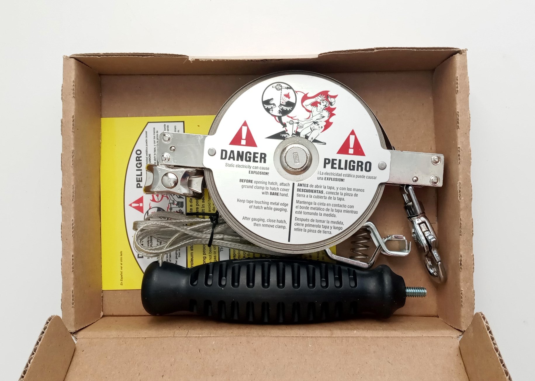 LUFKIN CN1293S 50 ft. Gauging Tape, Double Duty, 1/2" Blade USA