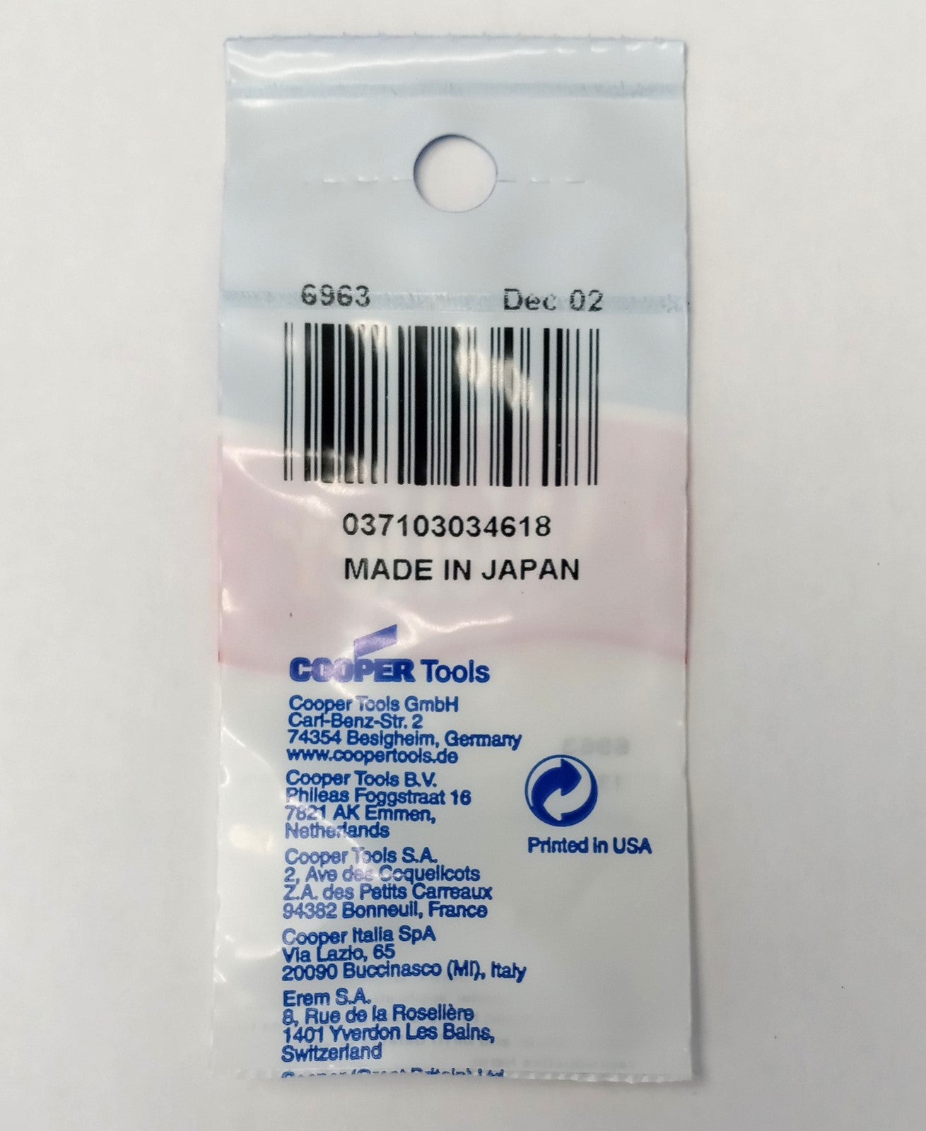 Weller 6963 Precision Soldering Tip, 0.13" Japan