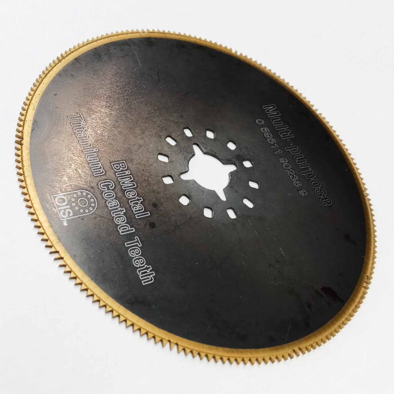 Bi-Metal Titanium Coat Oscillating Circular Blade 3-3/8" O1070382R Diamond Hole