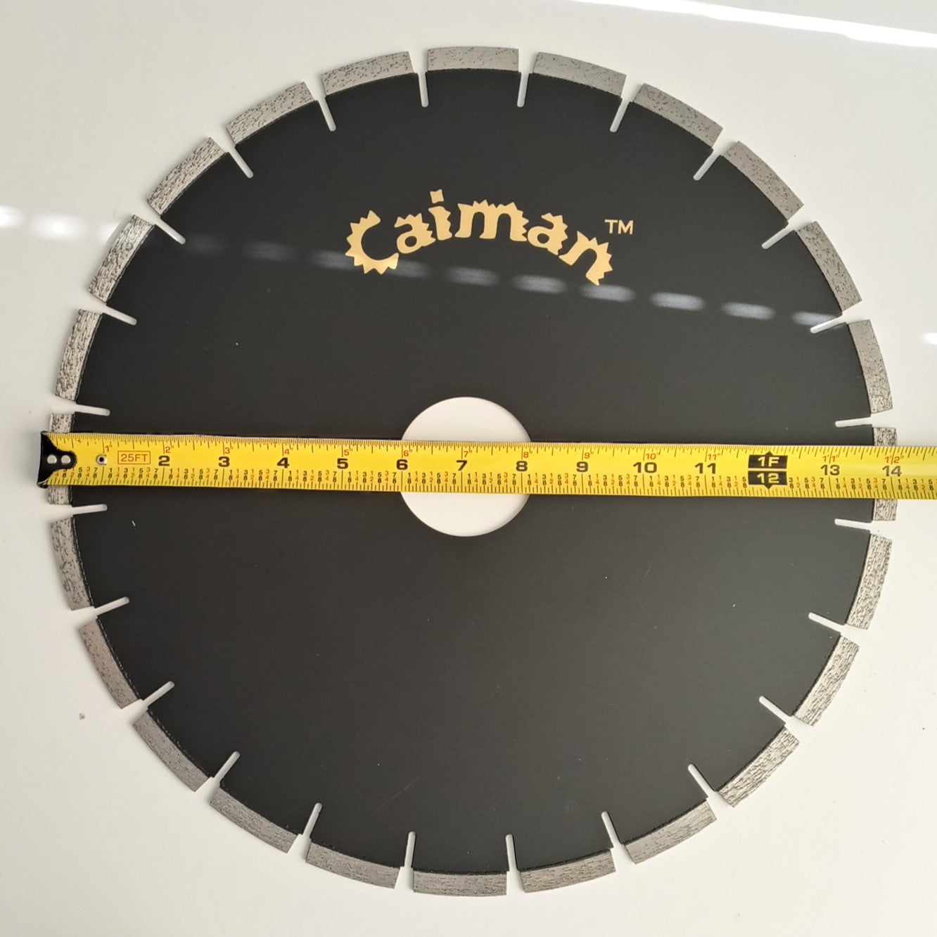 Caiman 14" Diamond Saw Blade, 60mm Arbor