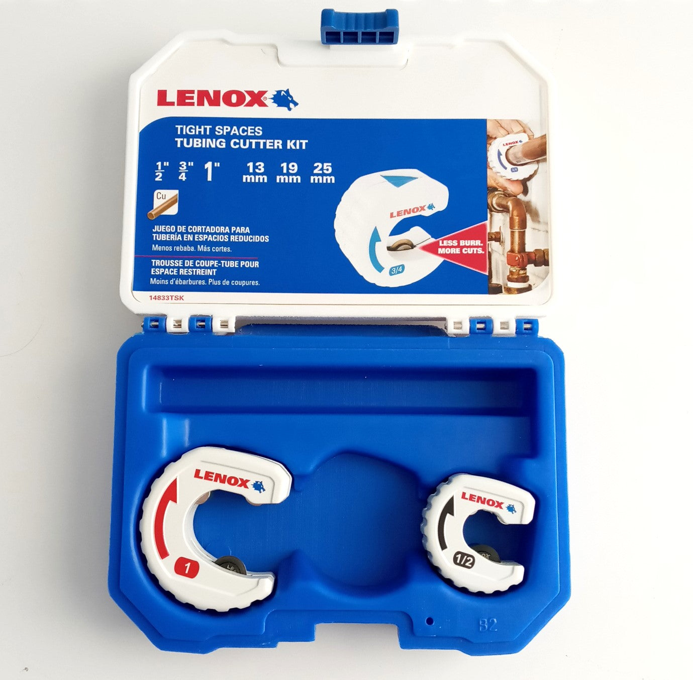 Lenox Tight Spaces Tubing Cutters 1/2" & 1" 14833TSK