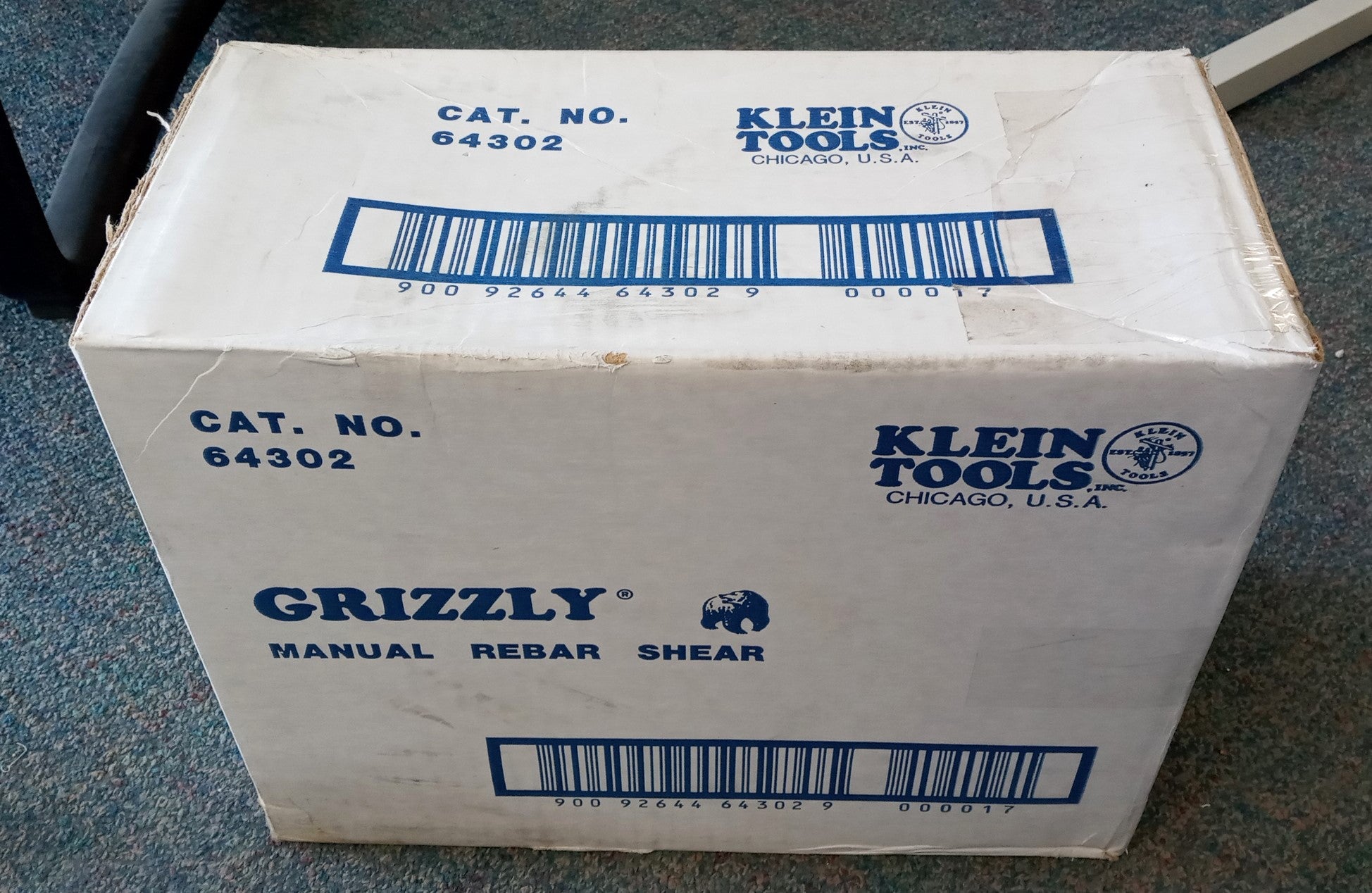 Klein Tools Grizzly Manual Rebar Cutter Complete Set 64302K