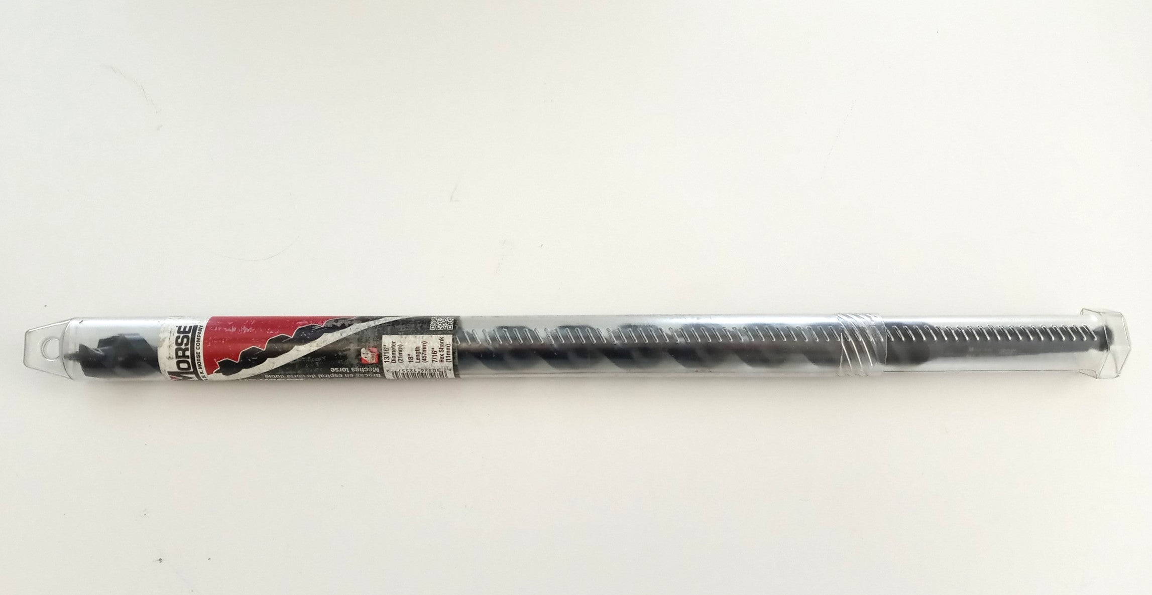 Morse 13/16" x 18" Double Cut Auger Bit WASB180812 #HW