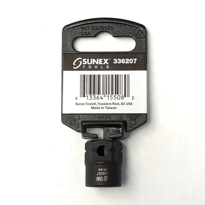Sunex 12mm Low Profile Impact Socket 336207