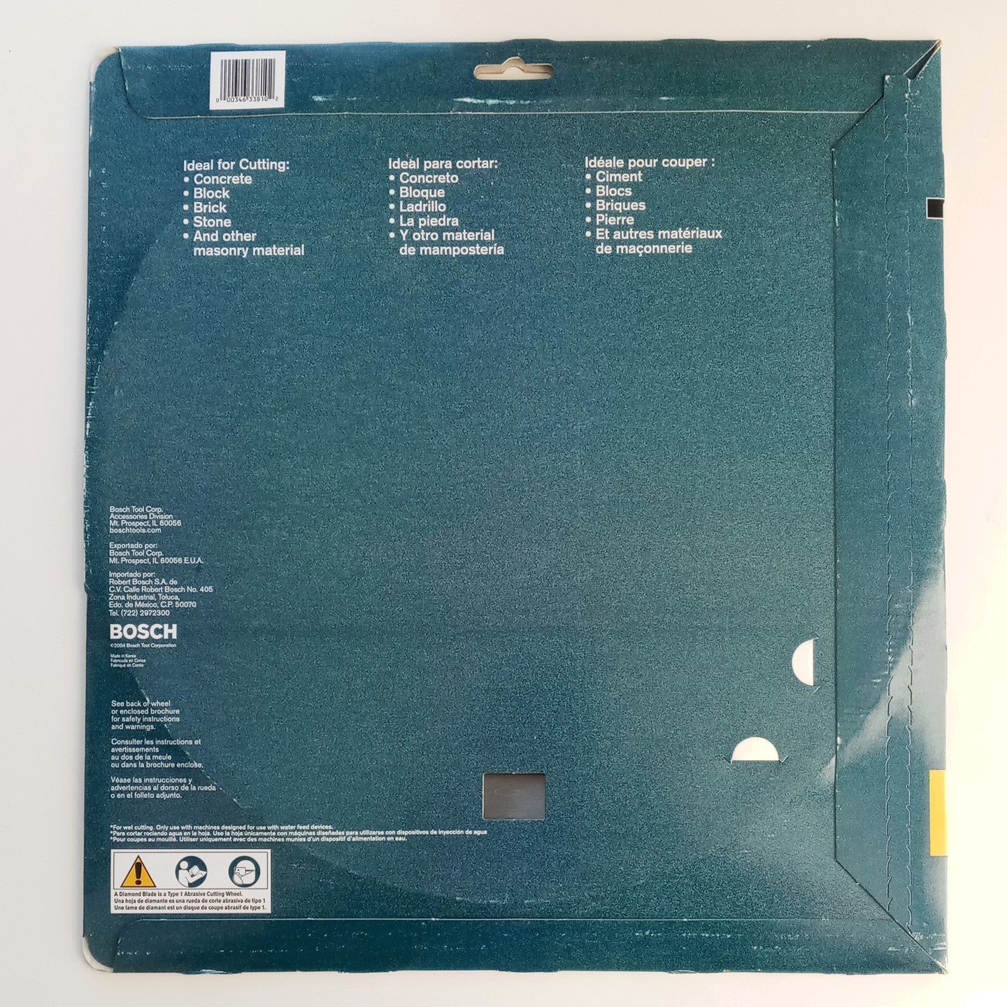 BOSCH Premium Diamond Saw Blade, 14" Segmented, General Purpose Masonry DB1441