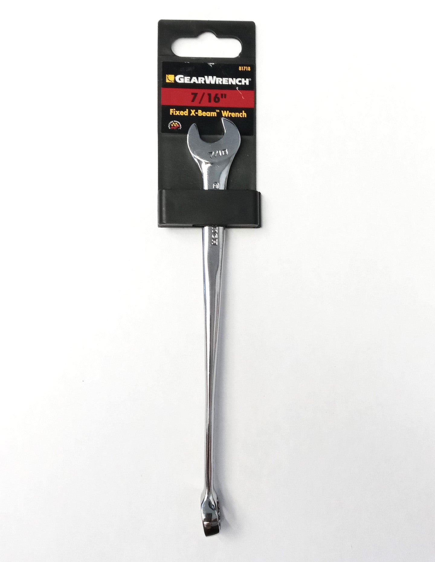 GearWrench 81718 7/16" X-Beam Combination Wrench