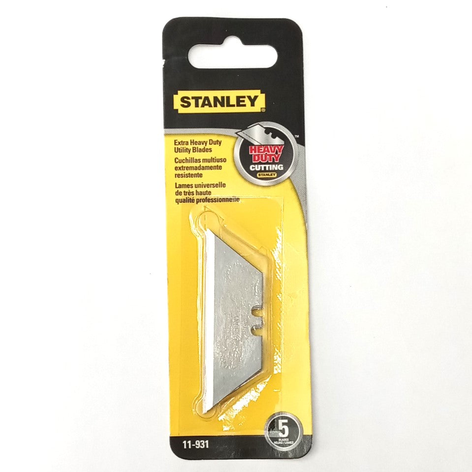 Stanley Heavy Duty Utility Blades 5pk 11-931