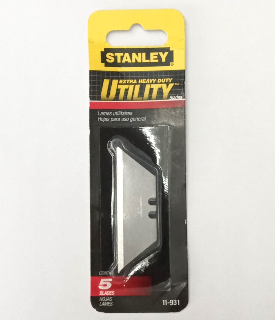 Stanley Heavy Duty Utility Blades 5pk 11-931