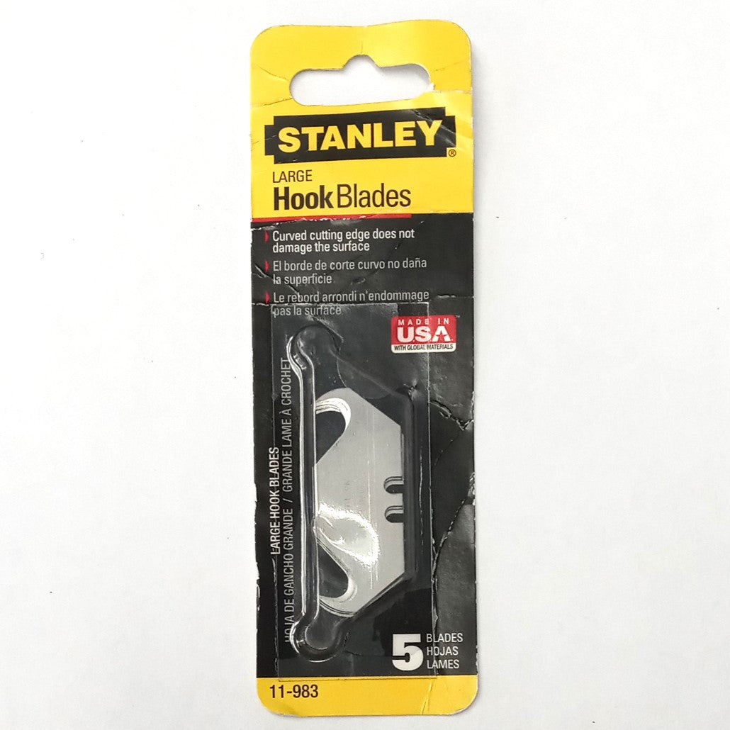 Stanley Large Hook Blades 5pk 11-983