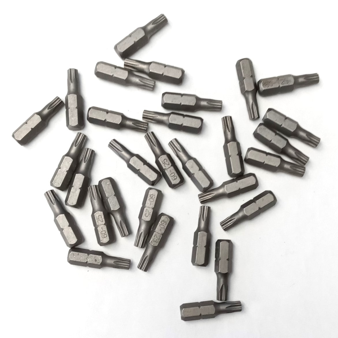 Qualtool T25 x 1" Torx Bits 30pcs. 60-T25