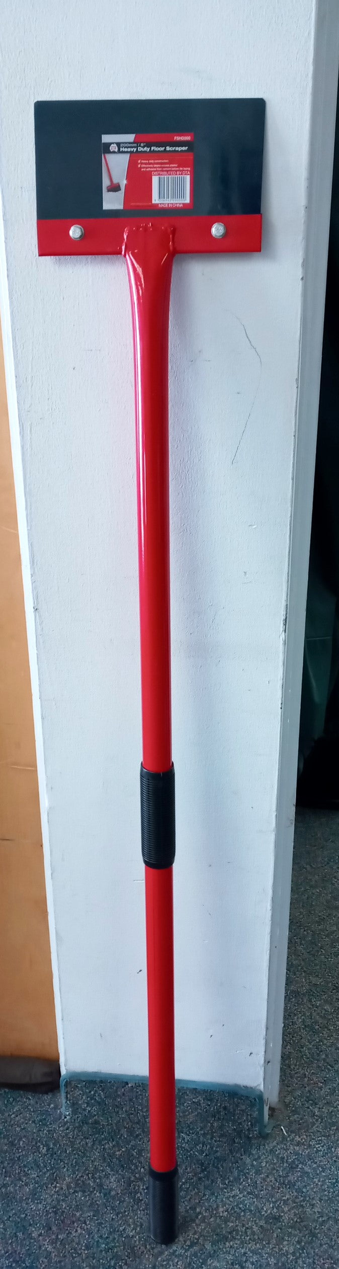 DTA 200MM 8" Wide Heavy Duty Floor Scraper 52" Long FSHD200