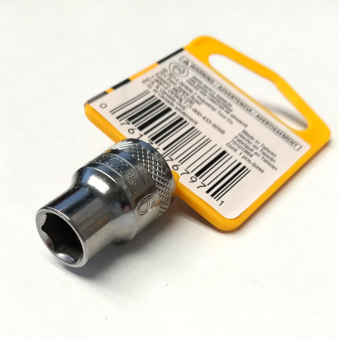 DeWalt 9mm Socket 6 Point 3/8" Drive DWMT863040SP