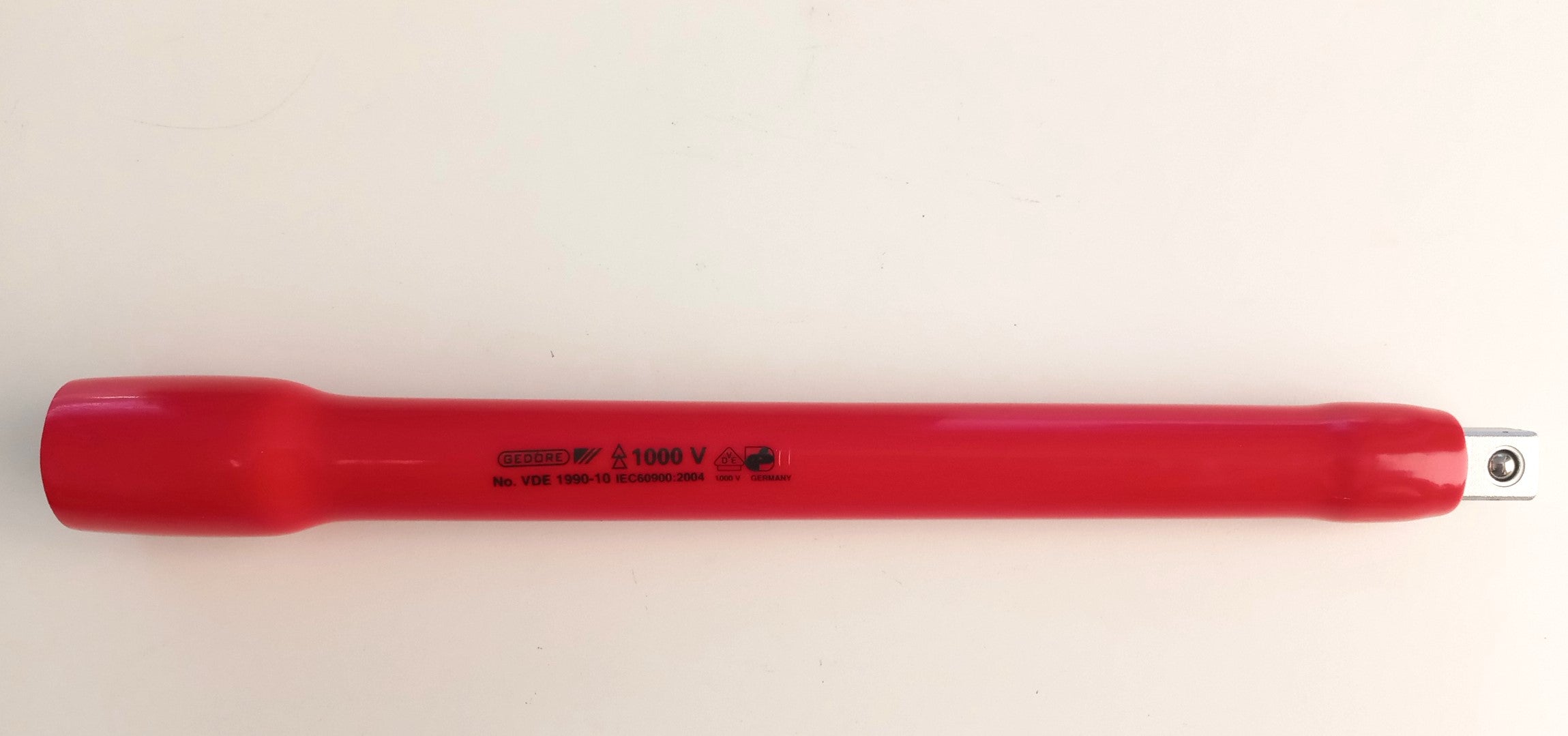 Gedore 6124130 VDE 1990-10 VDE 1/2" Drive 10-1/4" Socket Extension 250mm Germany