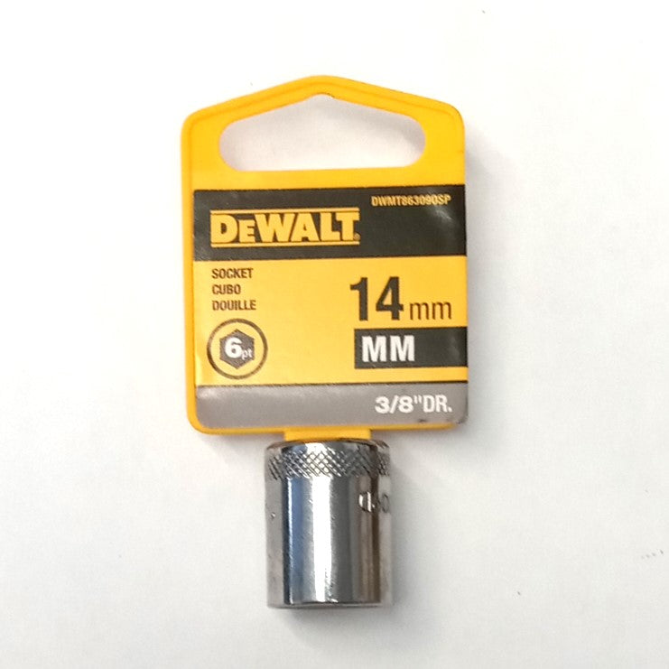 DeWalt 14mm Socket 6 Point 3/8" Drive DWMT863090SP