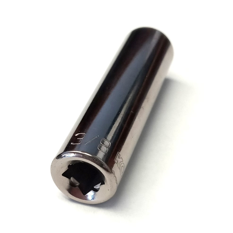 Kobalt 3/8" Deep Socket 1/4" Drive 6pt USA 22762