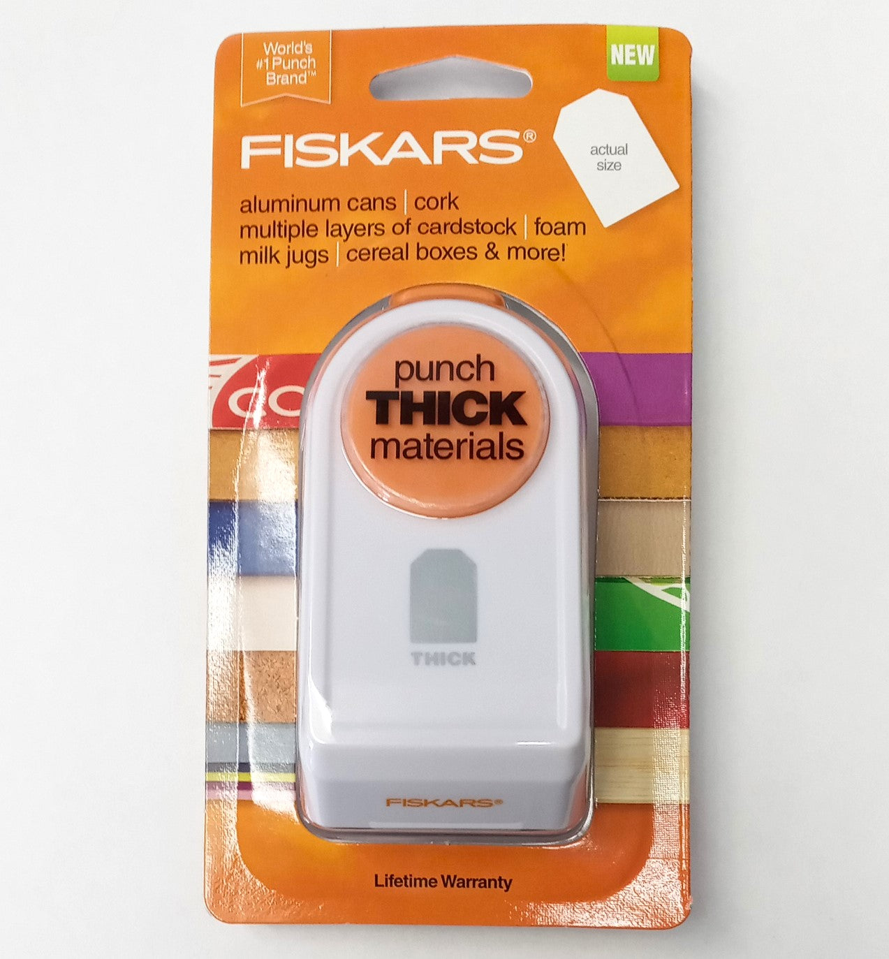 Fiskars Punch Thick Tag 1" Crafting Punch 109130