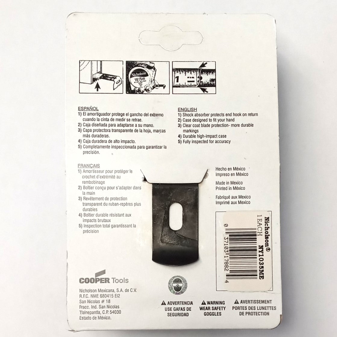 Nicholson 16' x 3/4" Tape Measure NY1035ME