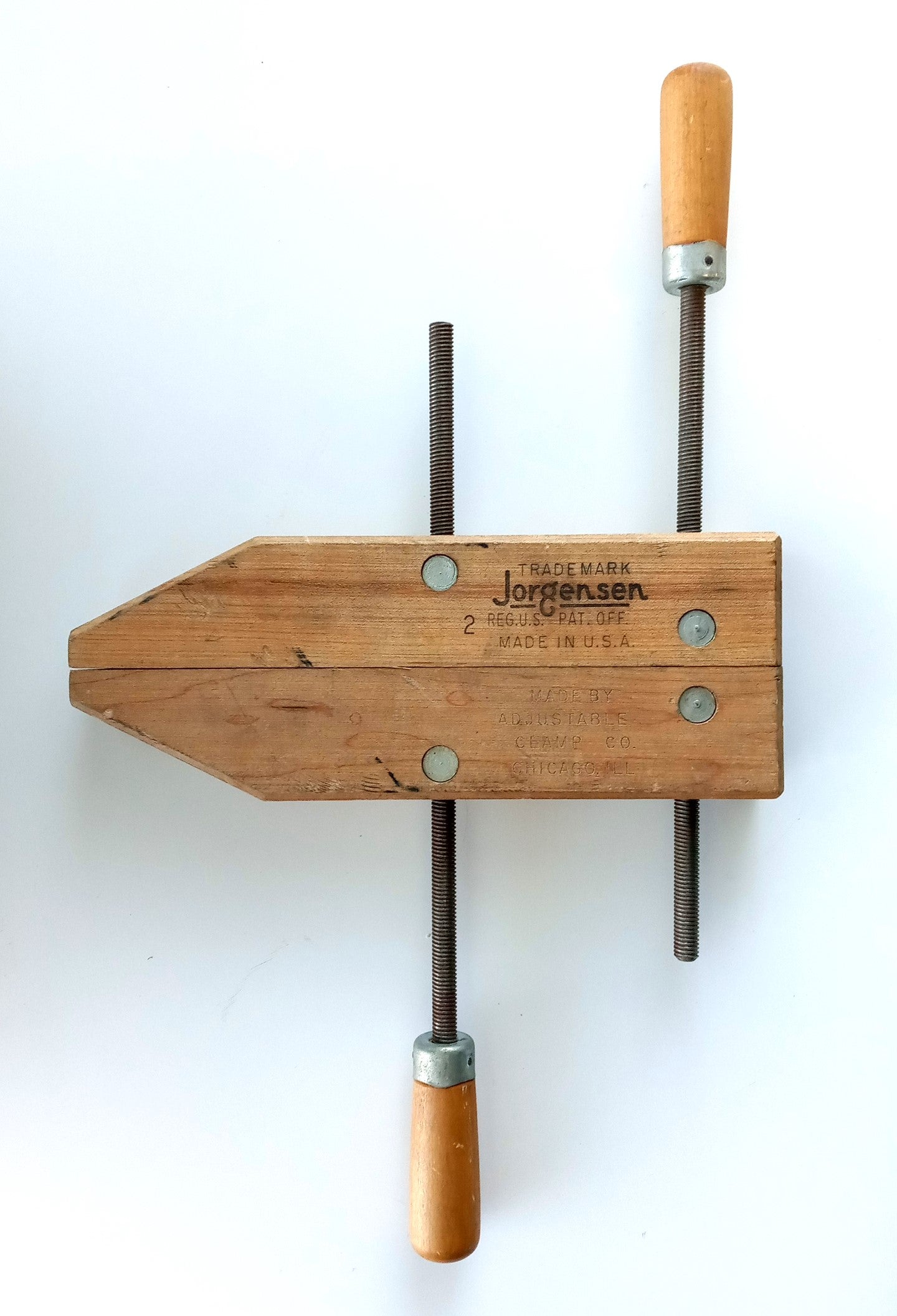 Jorgensen #2 12" Handscrew Wood Clamp USA