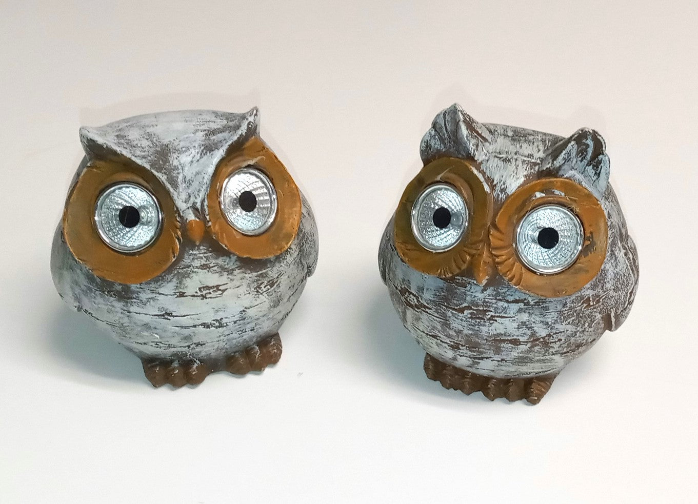Forest Friends 37880 Solar Owl Solar Powered Eyes Garden Statue 2 pcs