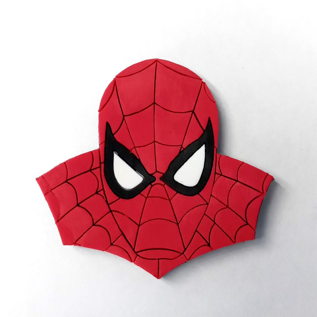 Spiderman 2-1/4" x 2" Marvel Rubber Bust Refrigerator Magnet (1 Piece) BUS1