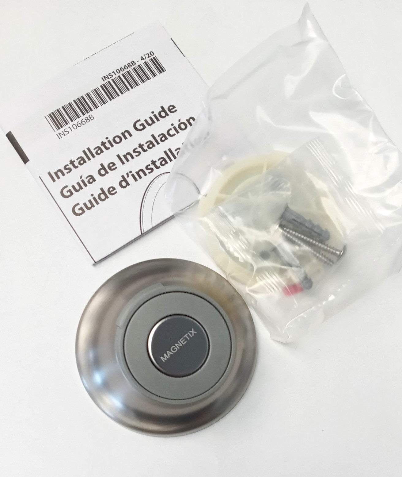 Moen Magnetix Remote Dock Magnetic Shower Bath Docking BRUSHED NICKEL 186117SRN