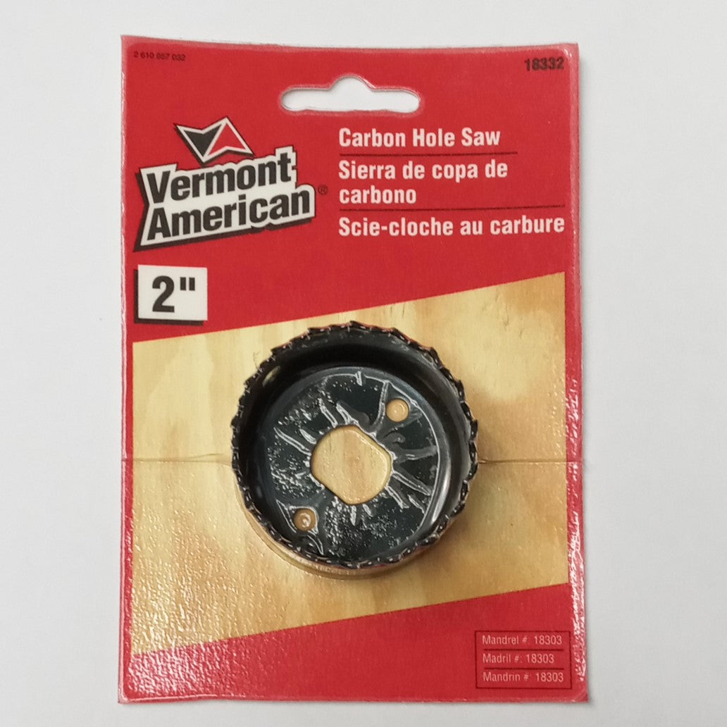Vermont American 2" Carbon Hole Saw 18332