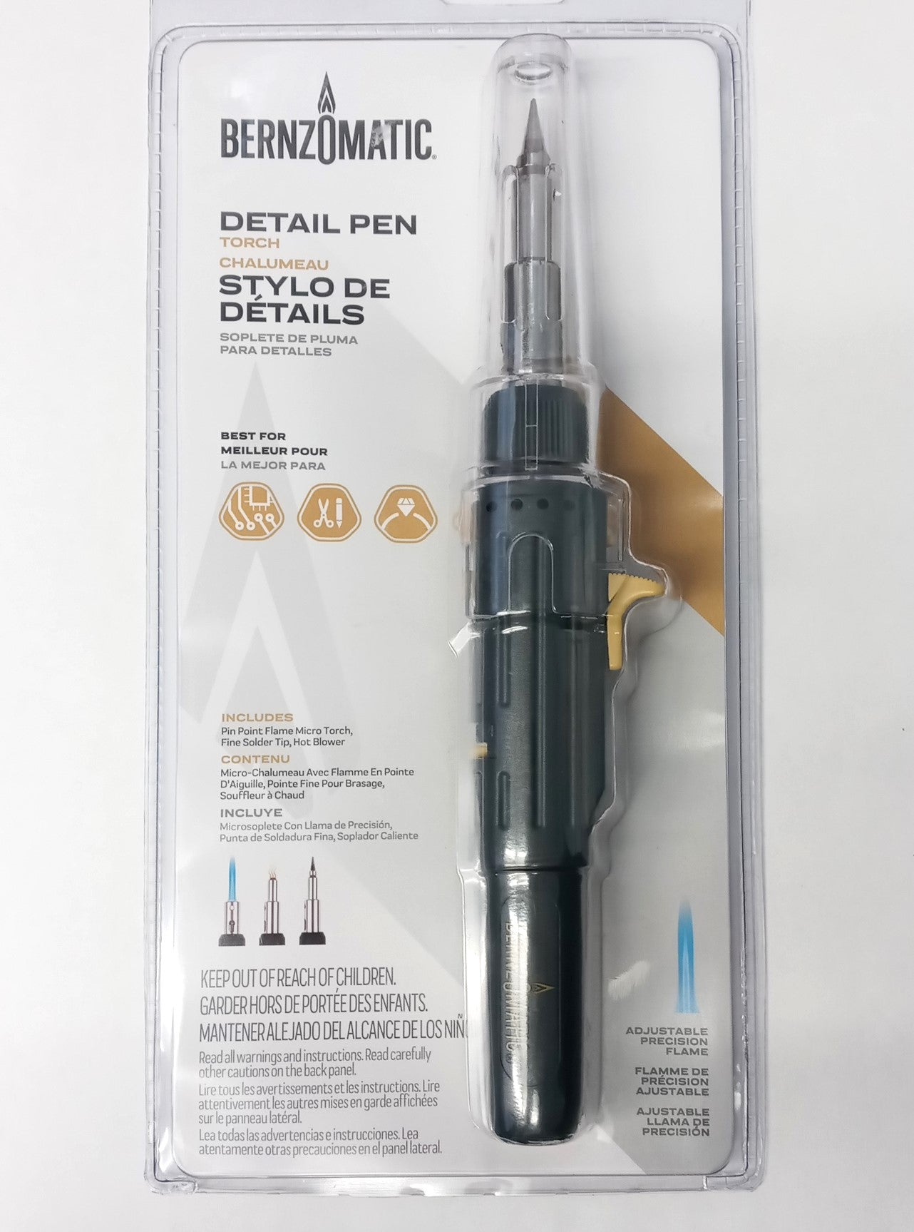 Bernzomatic Detail Pen Torch and Soldering Iron ST500