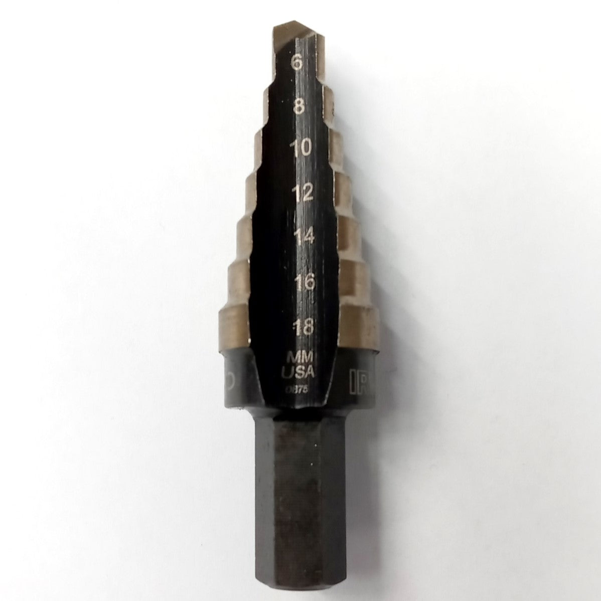 Irwin 3MCO Unibit Cobalt Metric Step Drill Bit 6mm To 18mm BULK USA