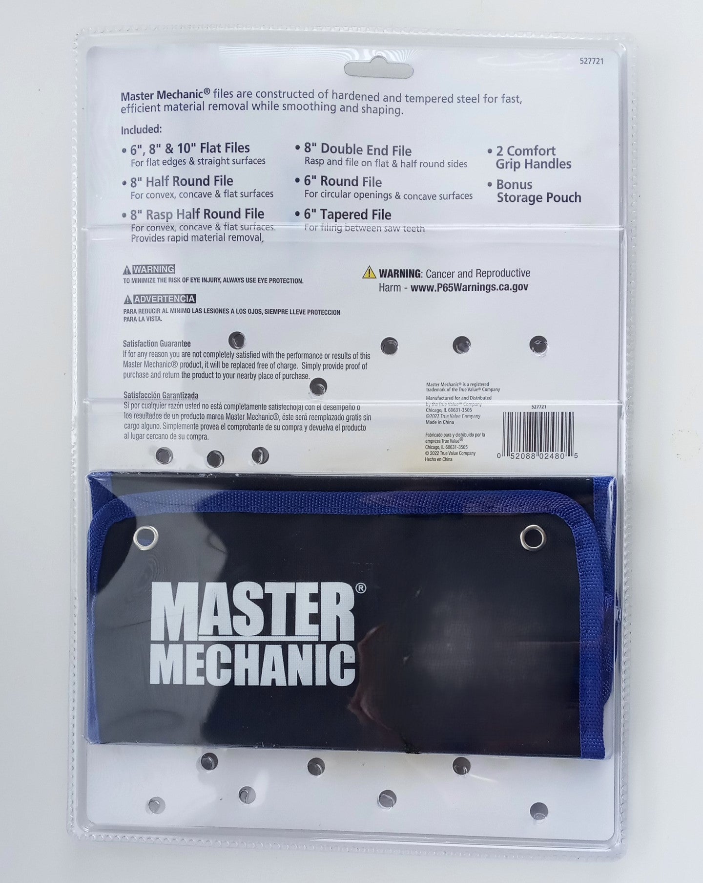 Master Mechanic 10-Pc. File Set with Pouch - 527721