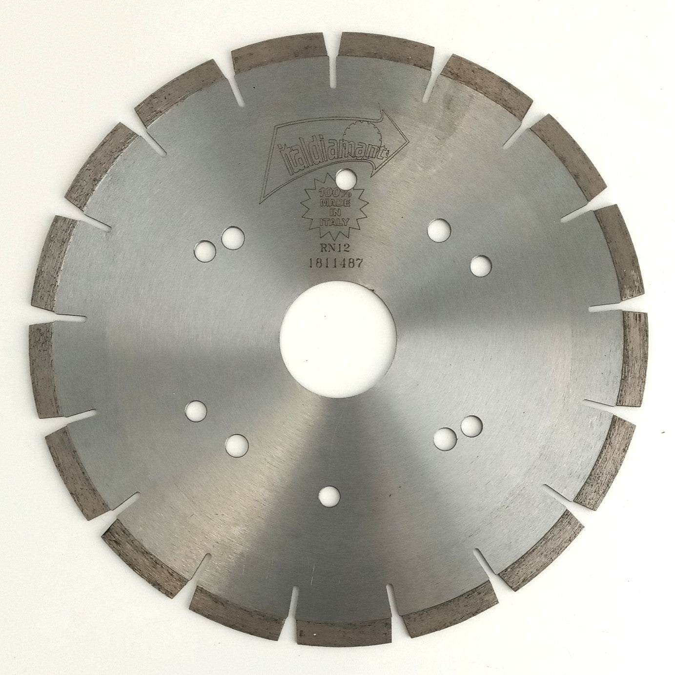 Italidiamant 10" Segmented Rim Diamond Granite Saw Blade Italy 1101058 #1