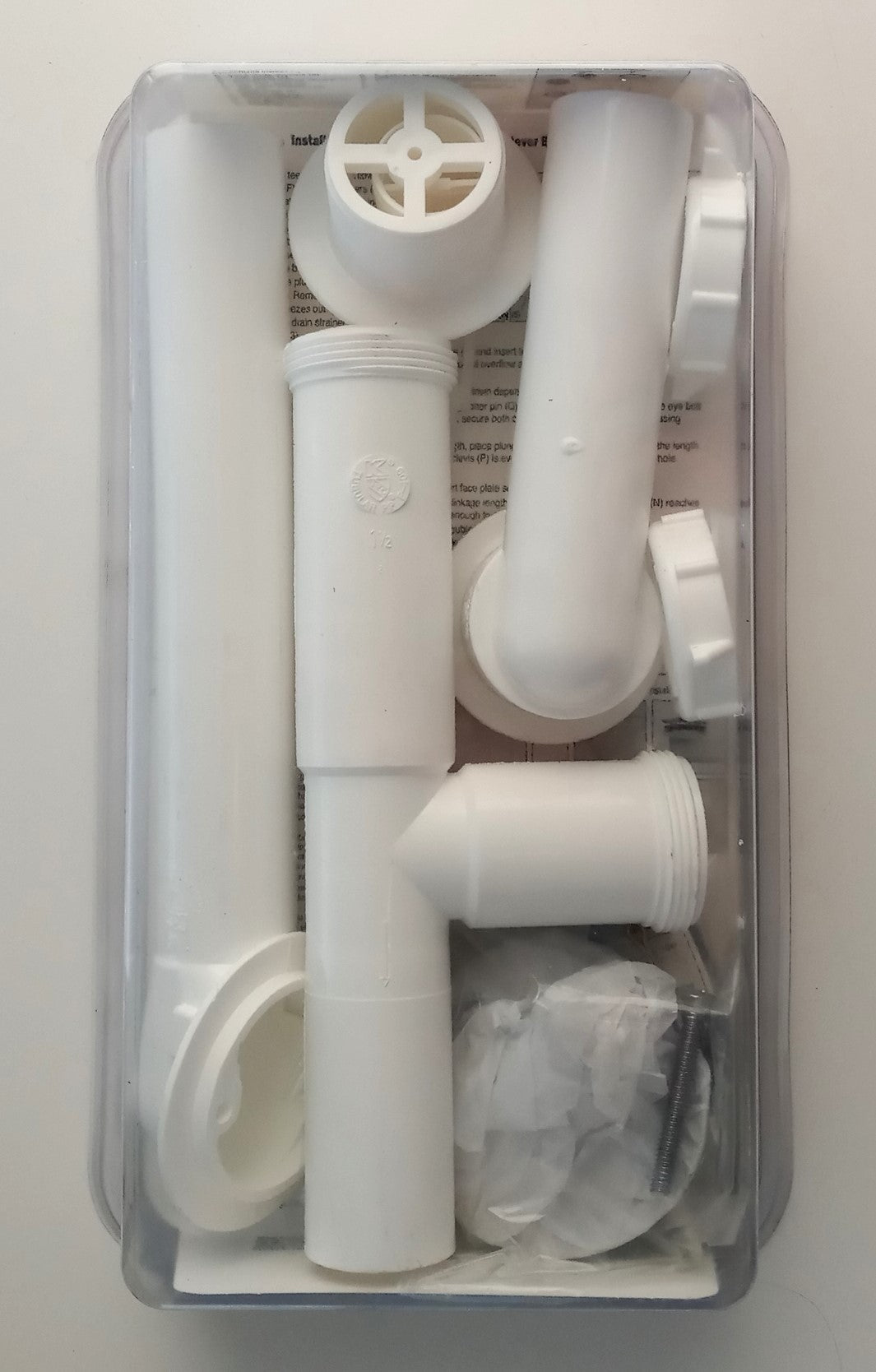 Keeney 1.5-in Polished Chrome Triplever Style Drain With PVC Pipe 64W-K