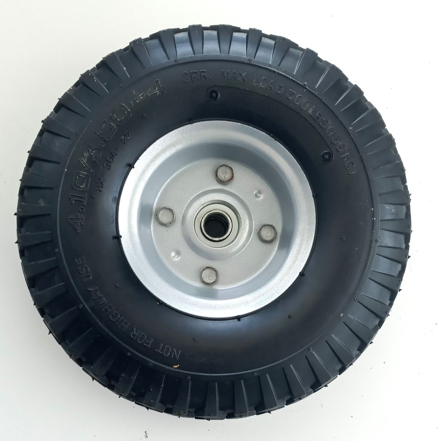 10" x 3" FIlled No Flat Wheel 5/8" Axle Use For Hand Truck Wheelbarrow ETC 1012