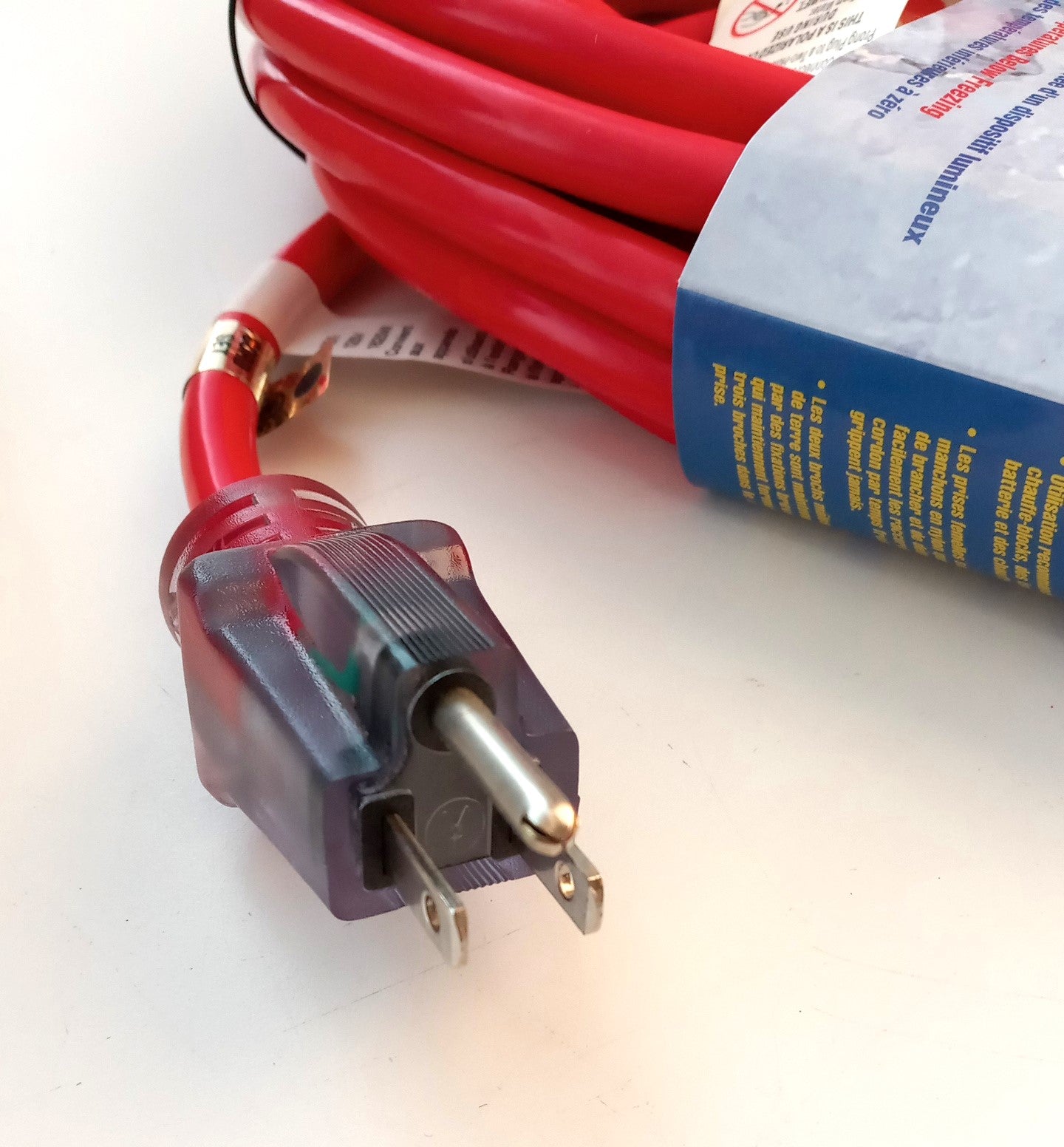 Century 26.2 FT. Sub Zero Heater Block Extension Cord Triple Lighted D19005429