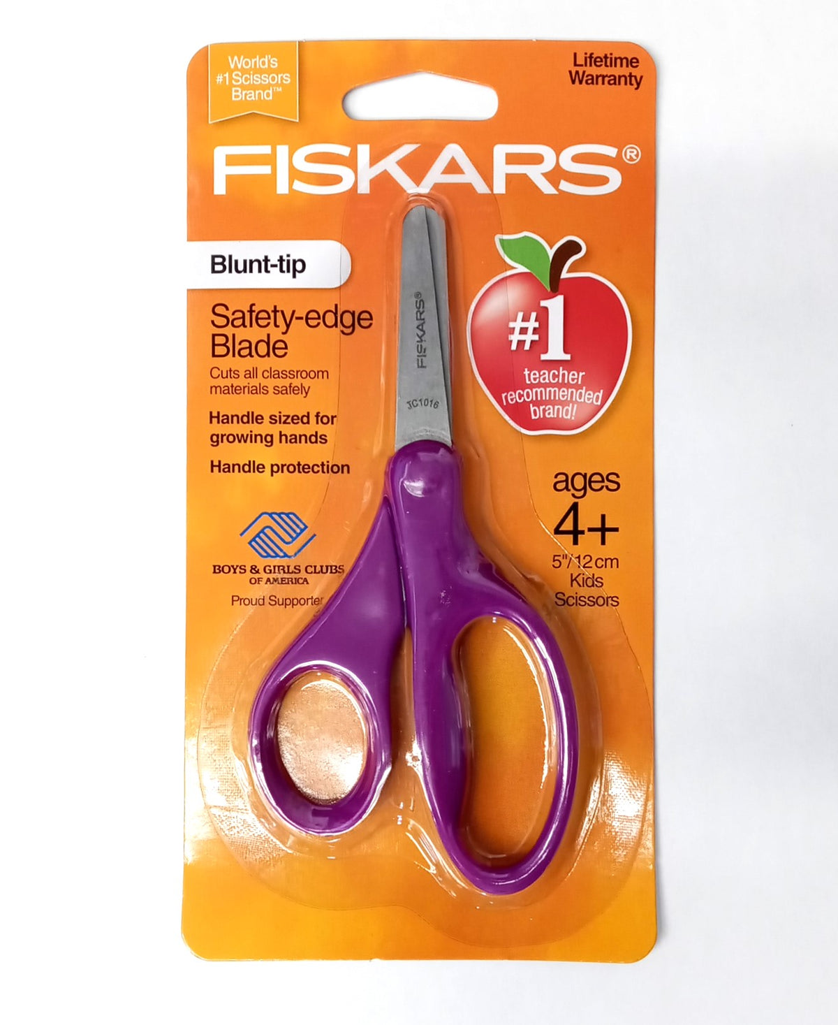 Fiskars Blunt-Tip Safety-Edge 5" Kids Scissors (assorted colors) 194160-1005