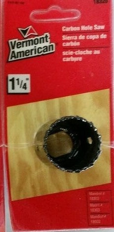 Vermont American 18320 1-1/4" Carbon Hole Saw USA
