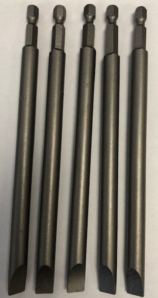 Bosch 12-14 Power Screw Tip 6" Long USA 5pcs 327504