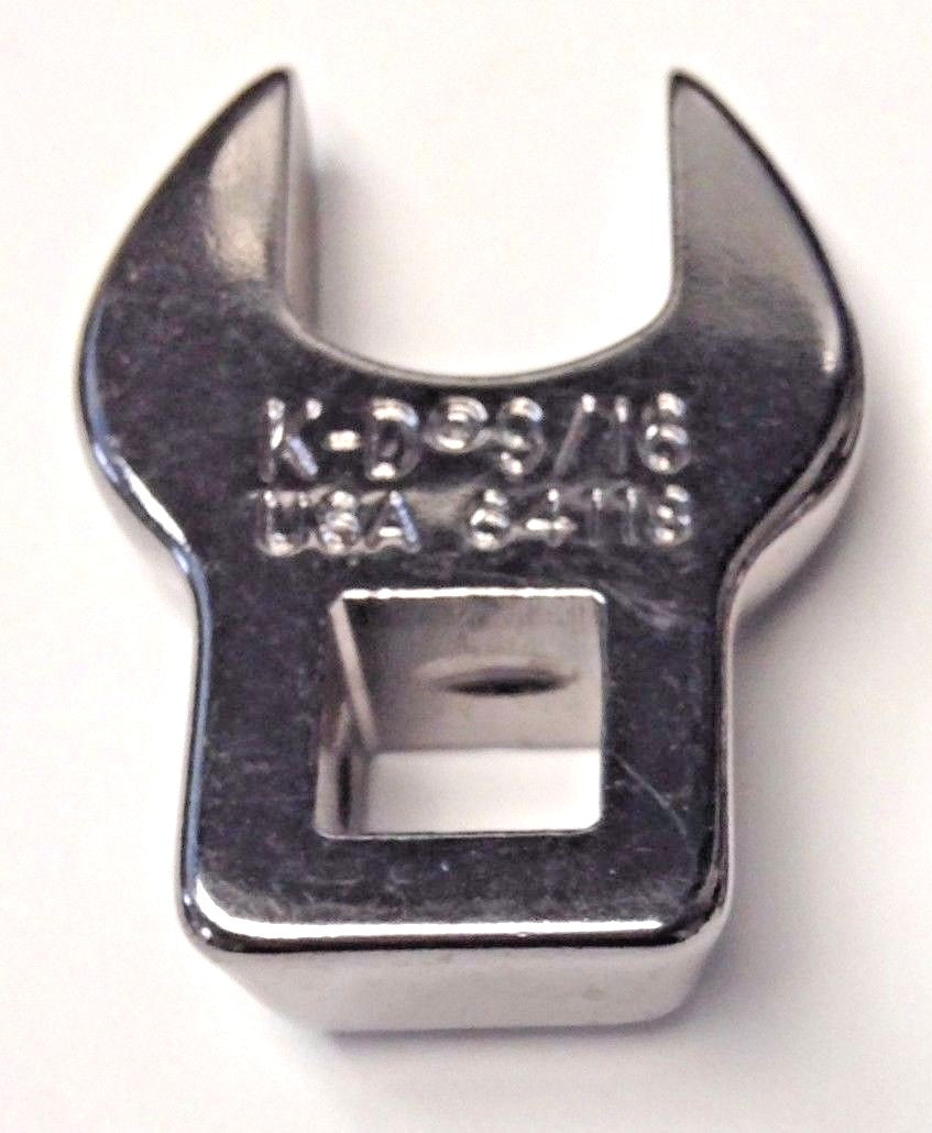 KD Tools 64118 9/16" Crowfoot Non-Ratcheting Wrench USA
