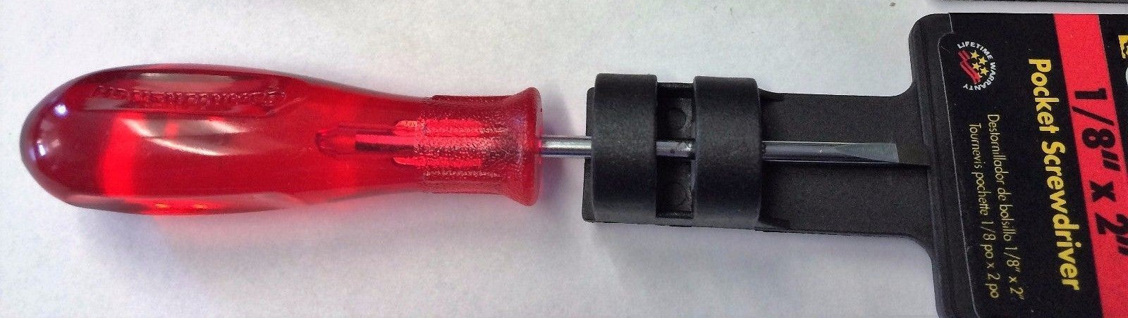 Gearwrench 82700 1/8" x 2" Pocket Screwdriver