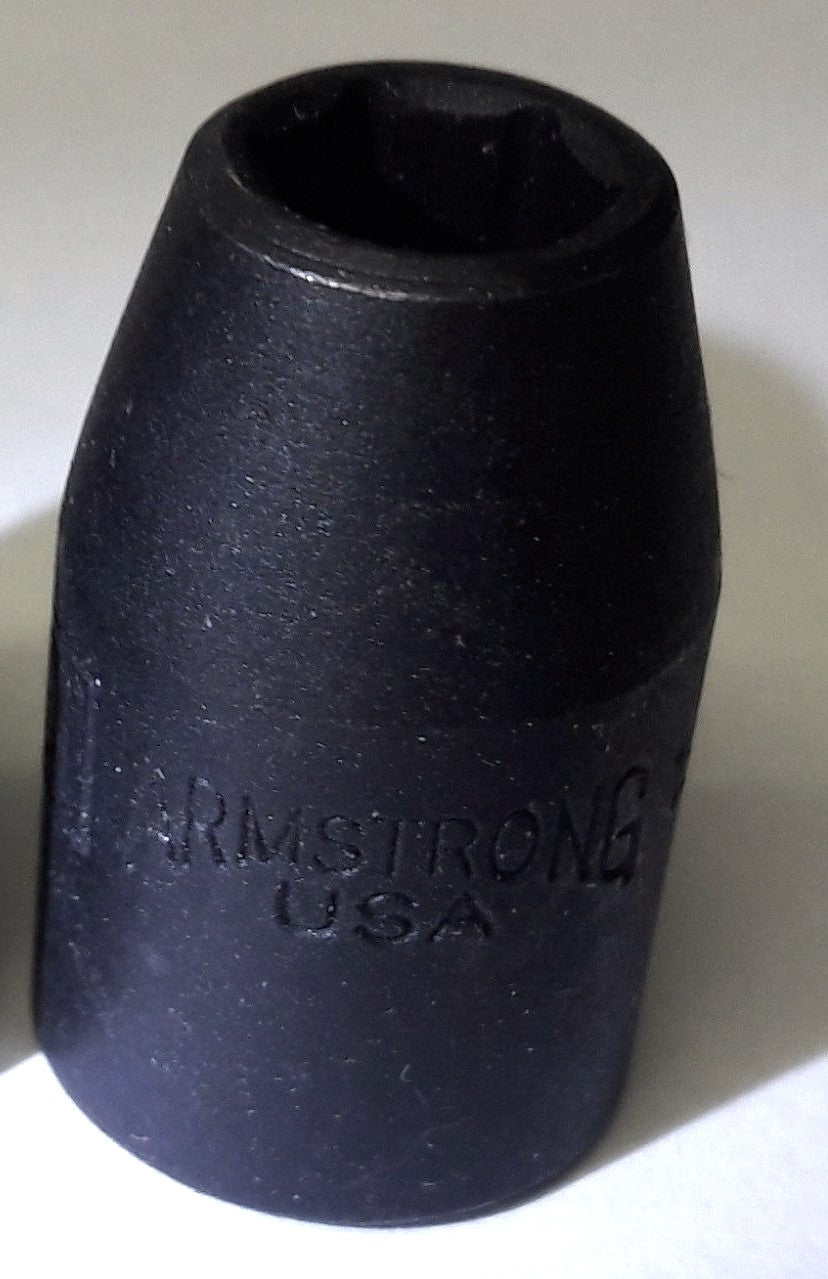 Armstrong 19-610A 5/16" Impact Socket, 3/8" Drive, 6 Point USA