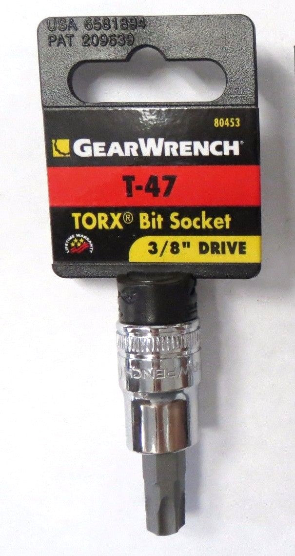 GearWrench 80453 3/8" Drive T47 Torx Bit